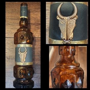 VTG Rustic Bottle Decor